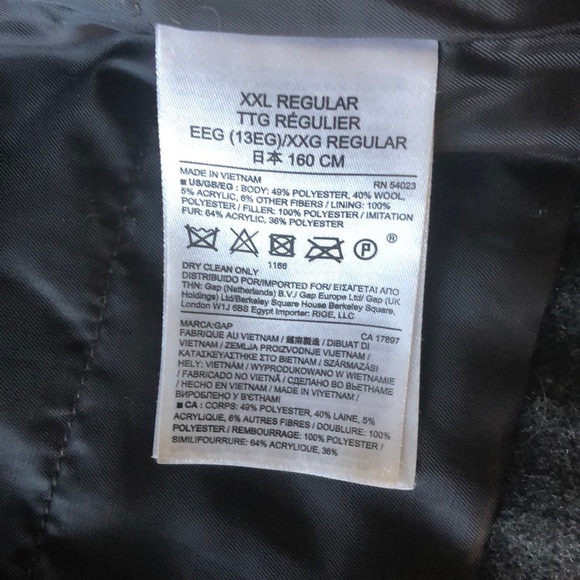 Gap Kids Fur Hood - Picture 3 of 4